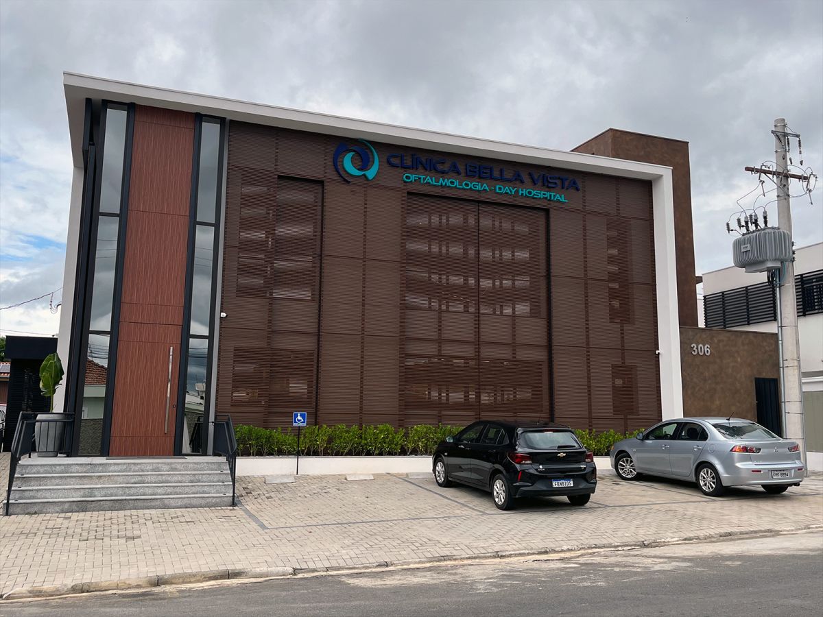 Fachada da Clínica Bella Vista Oftalmologia